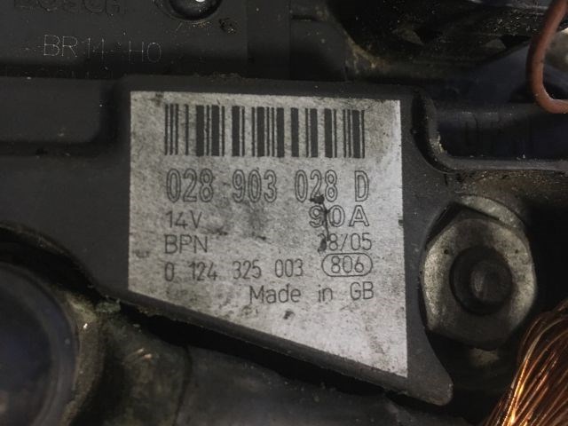 AUDI A4 Avant (8E5, B6) Generátor 4. kép