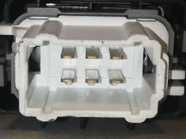 RENAULT ESPACE IV Bal hátsó Ablakemelő Kapcsoló 4. kép