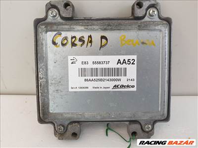 502966 opel Corsa D, 2010, Motorvezérlő, Ecu, 12636386, 55583737, Acdelco.