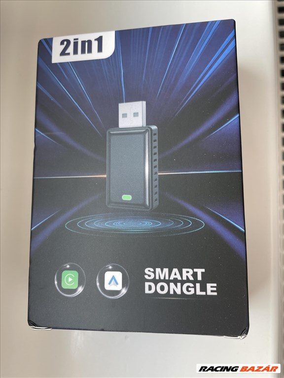 Car AI Box! Wireless Android autó Carplay adapter 1. kép