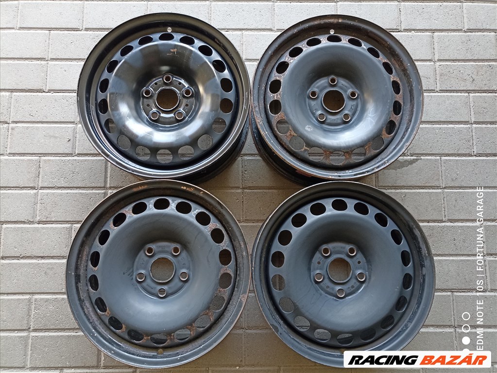 5x112 16" Volkswagen használt lemezfelni garnitúra (R447) 1. kép