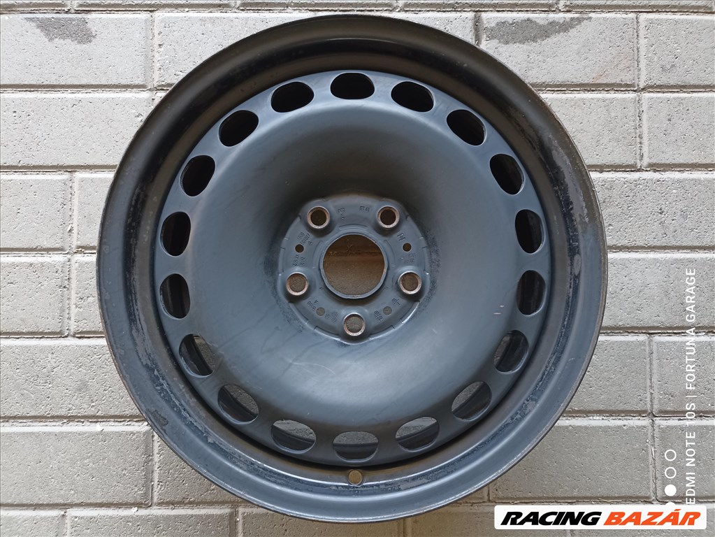 5x112 16" Volkswagen használt lemezfelni garnitúra (R447) 3. kép