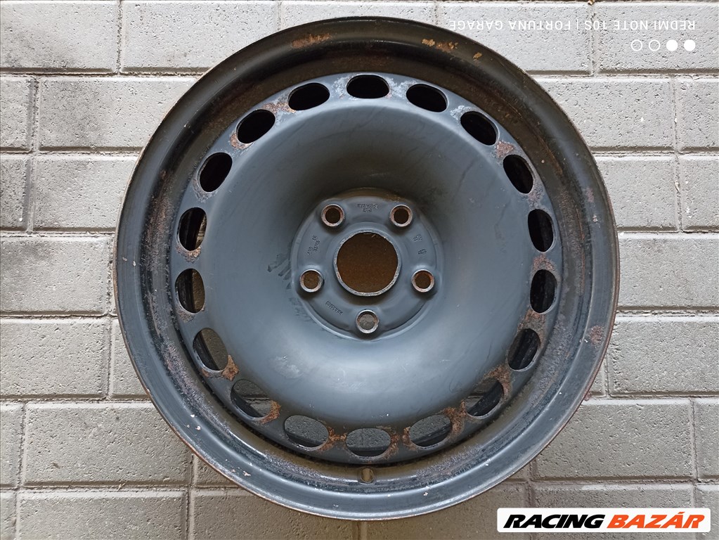 5x112 16" Volkswagen használt lemezfelni garnitúra (R447) 5. kép