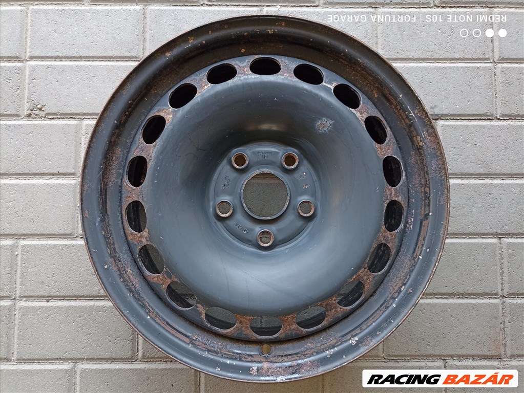 5x112 16" Volkswagen használt lemezfelni garnitúra (R447) 4. kép