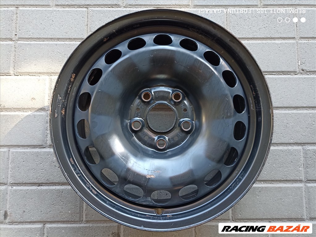 5x112 16" Volkswagen használt lemezfelni garnitúra (R447) 6. kép