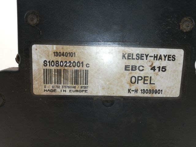 OPEL VECTRA B Ferdehátú (38_) ABS Kocka 3. kép