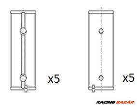 FAI AutoParts BM1042-STD - főtengelycsapágy CITROËN FIAT MEGA PEUGEOT ROVER TALBOT ZASTAVA