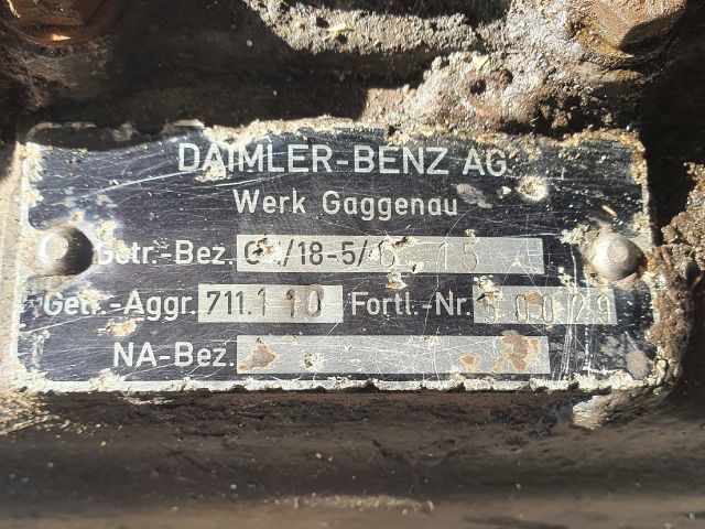 MERCEDES-BENZ T1 Busz (601) Váltó (Mechanikus) 3. kép