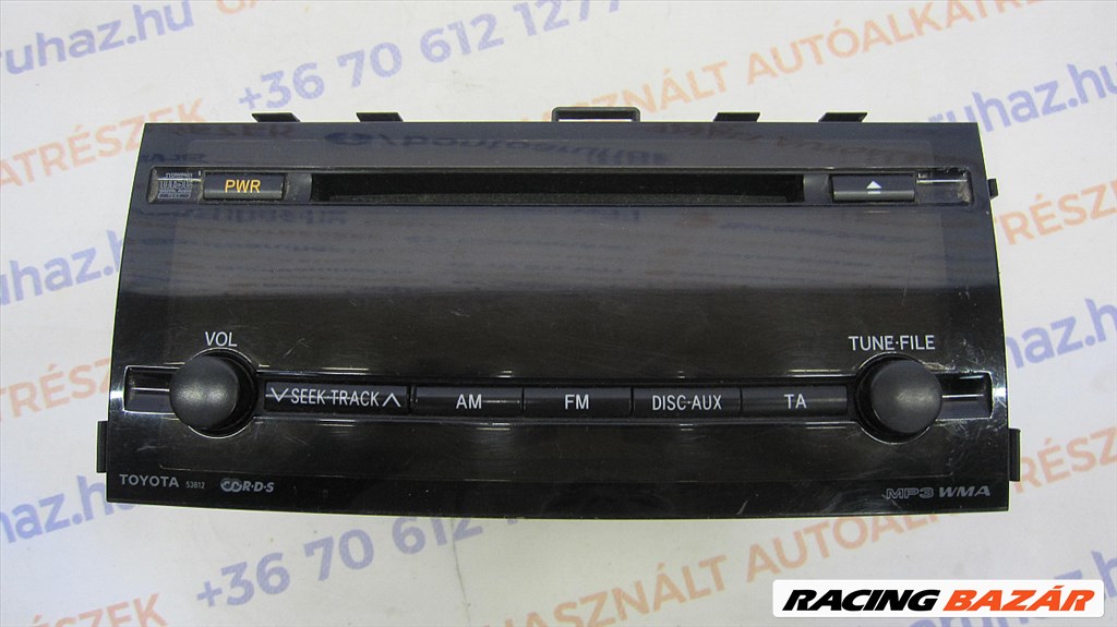 Toyota Prius Eladó gyári, bontott CD rádió fejegység  3. kép