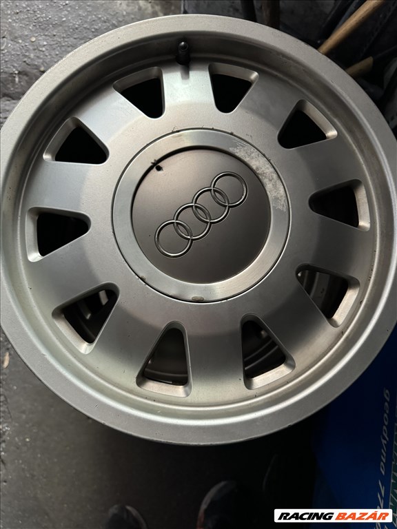 Audi A4 gyári 6X15-ös 5X112-es ET45 könnyűfém felni garnitura eladó 2. kép