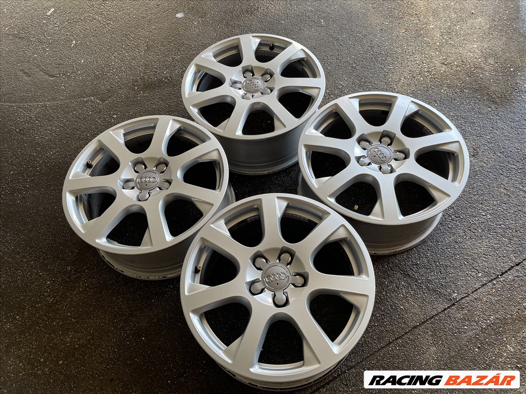  17"-es,5x112-es újszerű gyári Audi alufelni 3. kép