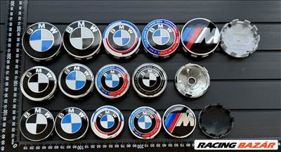 Új BMW 56mm 60mm 68mm Felni Alufelni Közép Kupak Embléma Felnikupak Felniközép Porvédő