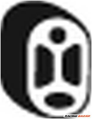 BOSAL 255-033 - gumiszalag, kipufogórendszer CITROËN PEUGEOT