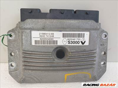 502889 Renault Clio 3, 2007, Motorvezérlő, Ecu, 21585412-6B, 8200504593 Valeo.