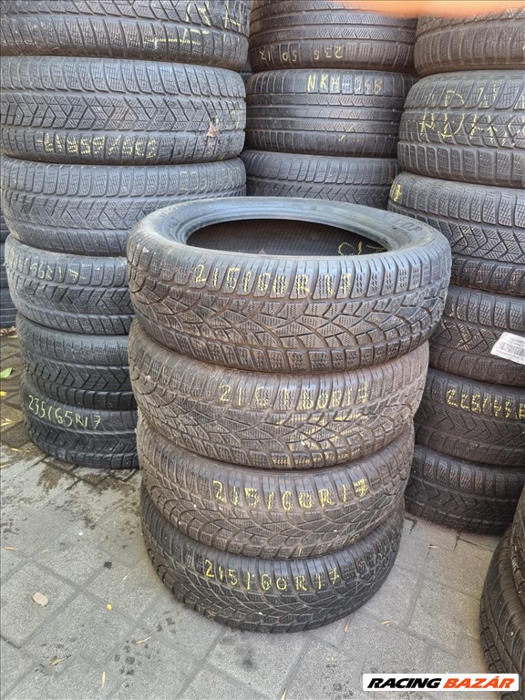  215/6017" újszerű Dunlop SP WinterSport 3D téli 4db 1. kép