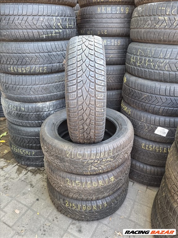  215/6017" újszerű Dunlop SP WinterSport 3D téli 4db 3. kép
