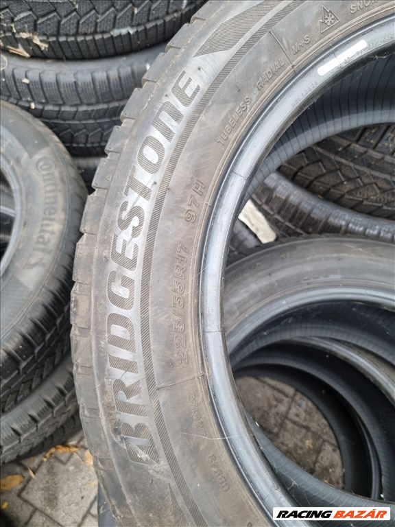  225/5517" újszerű Bridgestone Blizzak LM001 téli gumi 4db  6. kép