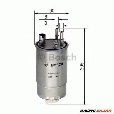 BOSCH F 026 402 054 - Üzemanyagszűrő OPEL VAUXHALL