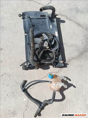 Fiat grande punto vízhűtő, ventillator, kiegyenlítő tartály 