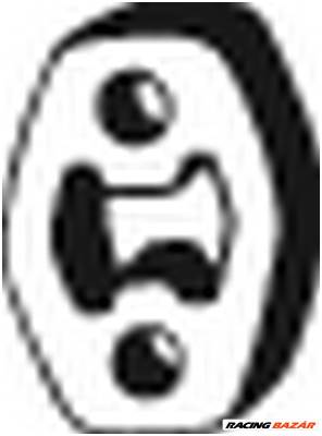 BOSAL 255-047 - gumiszalag, kipufogórendszer AUDI FORD MAZDA SEAT SKODA VW