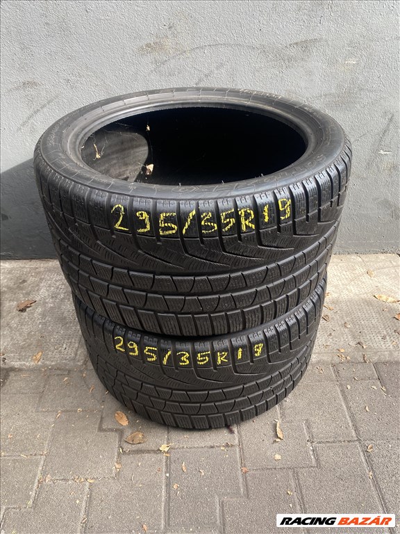  295/3519" használt Pirelli Sottozero (NO) téli gumi 2db 1. kép