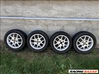  Gyári CHEVROLET LACETTI 4x114.3 lyukosztású 15" használt alufelni, rajta 195/55 Hankook nyári gumi