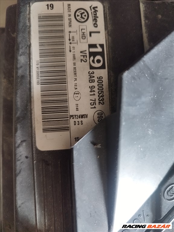 Volkswagen Passat B7 fényszóró  3ab941751 3. kép