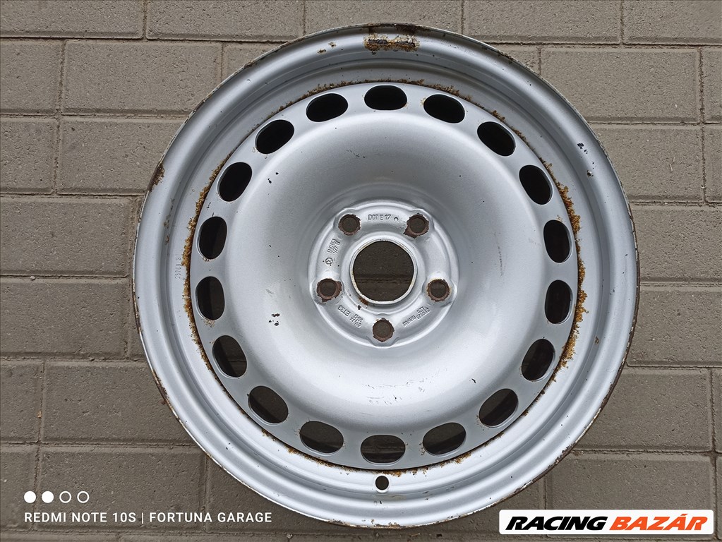 5x112 16" Volkswagen használt lemezfelni garnitúra (R470) 6. kép