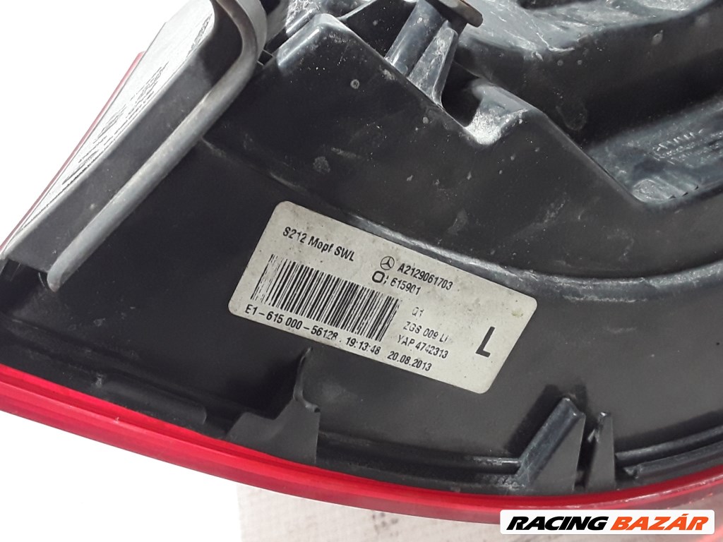 Mercedes E-osztály W212 Bal külső hátsó lámpa  a2129061703 3. kép