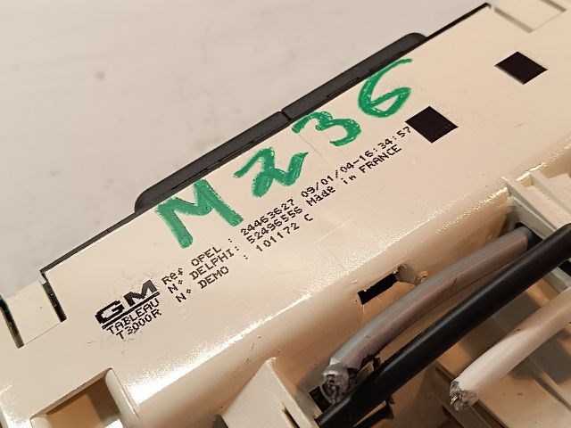 OPEL ASTRA G Ferdehátú (F48_, F08_) Fűtéskapcsoló (Nem klímás) 3. kép