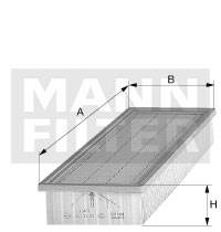MANN-FILTER C 42 002 - légszűrő MERCEDES-BENZ