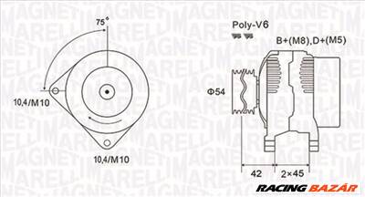 MAGNETI MARELLI 063731564010 - generátor CITROËN FIAT LANCIA PEUGEOT