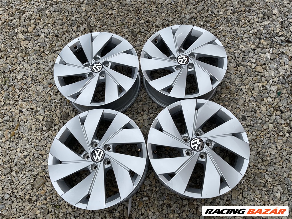   17"-es,5x112-es újszerű gyári VW alufelni 1. kép