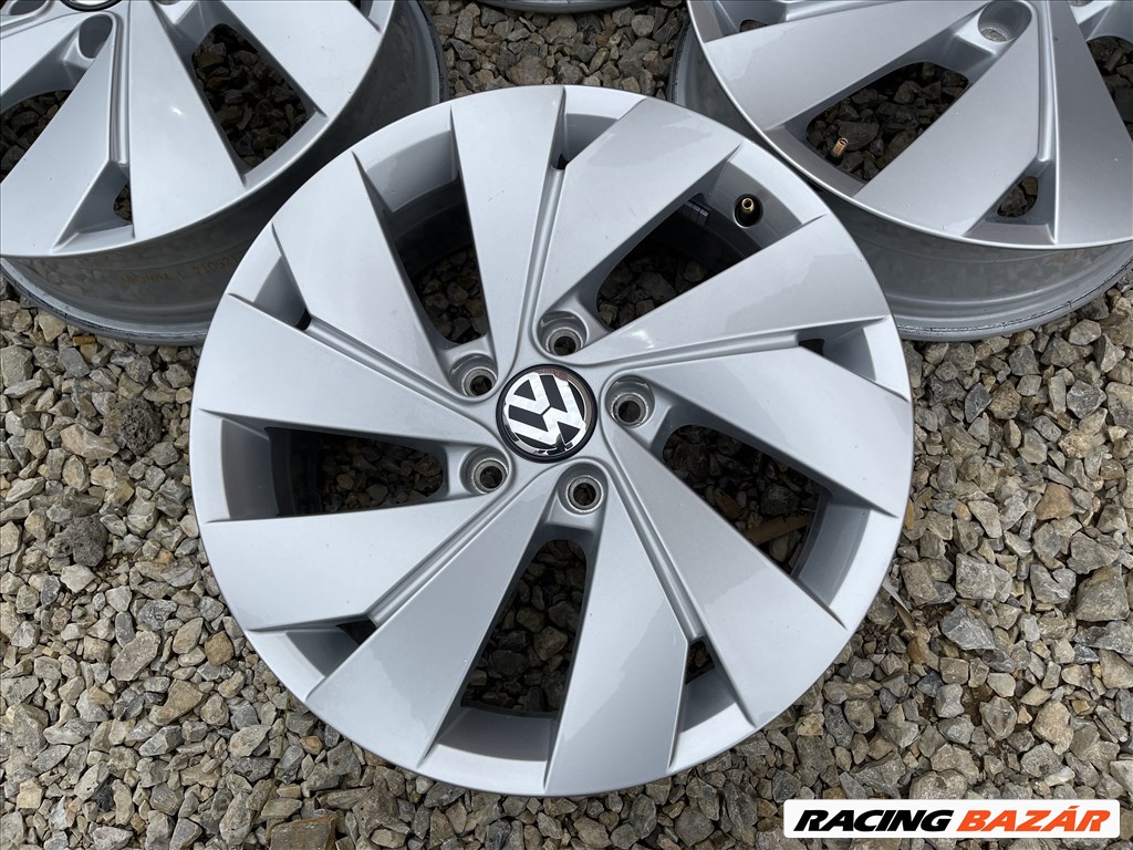   17"-es,5x112-es újszerű gyári VW alufelni 4. kép