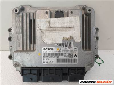 502850 Peugeot 207, Motorvezérlő, Ecu, 9662212480, 0281012467 Bosch