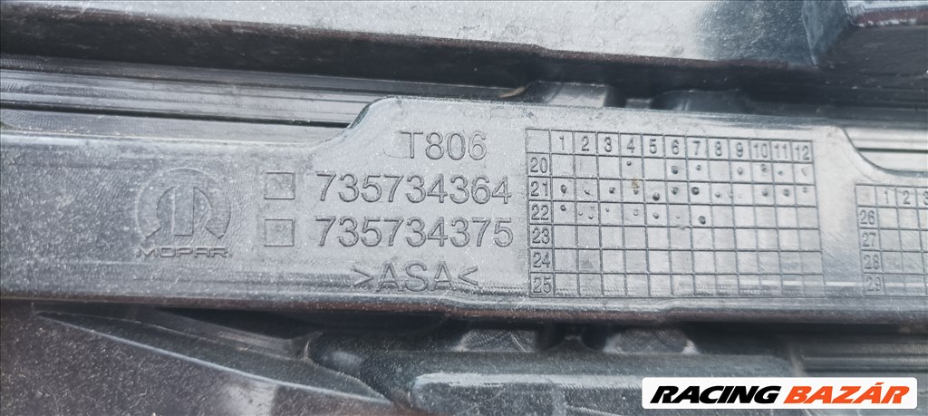 Fiat Tipo II gyári díszrács eladó 735734364 4. kép