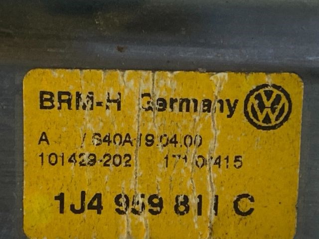 VW GOLF IV Bal hátsó Ablakemelő Motor 3. kép