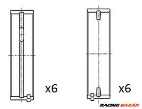 FAI AutoParts BM1062-STD - főtengelycsapágy VW