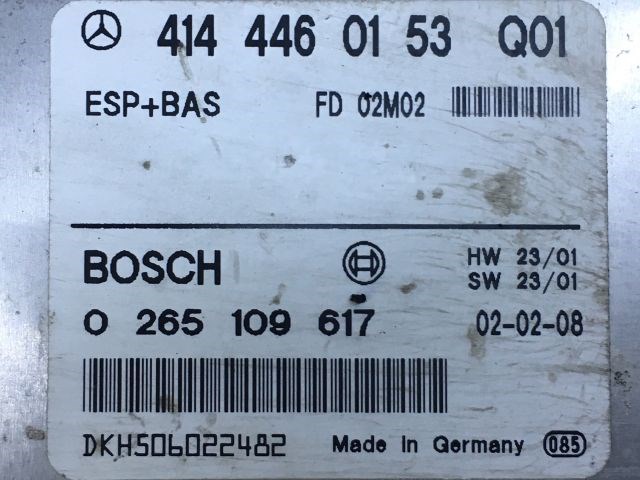 MERCEDES-BENZ VANEO (414) Automata Váltó Elektronika 4. kép
