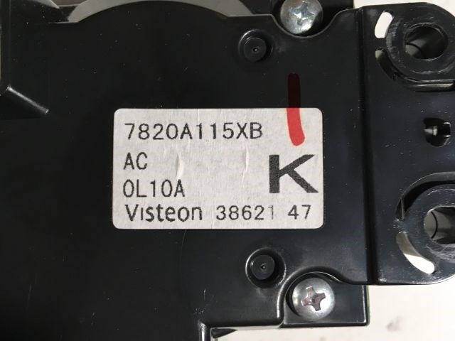 MITSUBISHI LANCER Fűtéskapcsoló (digit klímás) 3. kép