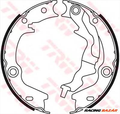 TRW GS8781 - kézifék fékpofakészlet HYUNDAI KIA