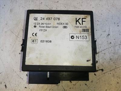 OPEL ASTRA G Központizár Elektronika