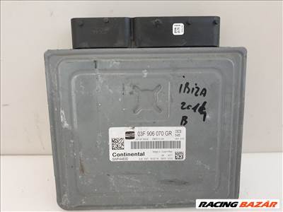 502955 Seat Ibiza 2014, Motorvezérlő, Ecu, 5WP44830, 03F906070GR, Continental.