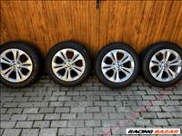  17" BMW gyári X1 újszerű alufelni, rajta 225/55 újszerű Bridgestone téli gumi 