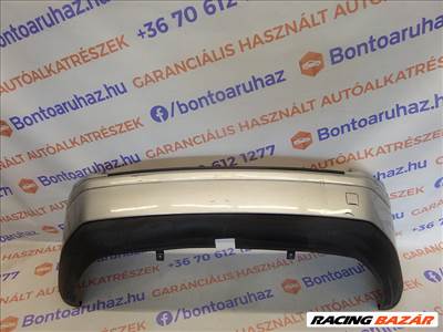 Volvo V50 Eladó gyári, bontott hátsó lökhárító ezüst színben 