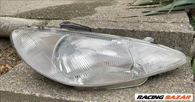 Peugeot 206 jobb fényszóró 9640559480