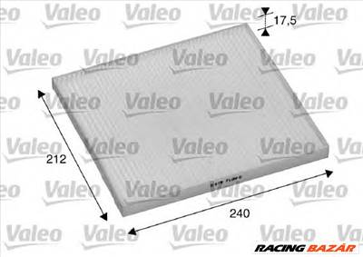 VALEO 698895 - pollenszűrő KIA
