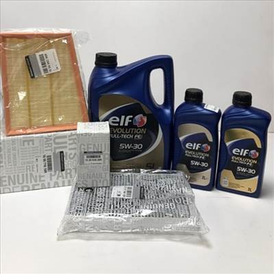 Renault Talisman 1.6dci 130-160LE gyári új olajcsere csomag + pollenszűrővel, üzemanyagszűrővel 2015-2022-ig