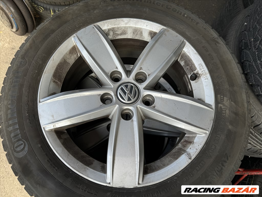 Volkswagen Touran / Golf / Caddy gyári 6,5X16-os 5X112-es ET48 könnyűfém felni garnitura eladó 2. kép
