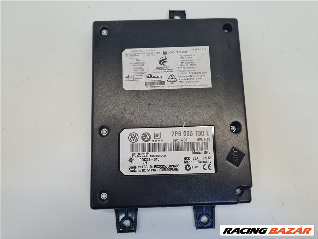 Volkswagen Golf VI bluetooth elektronika  7p6035730l 1. kép